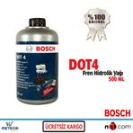 BOSCH DOT 4 FREN HIDROLIK YAĞI 500 ML