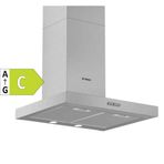 Bosch DWB65BC50T C Sınıfı 3 Kademeli Mekanik Duvar Tipi Davlumbaz Gri
