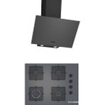 Bosch DWK64PJ70T - POP7C9P30O Gri 2'li Ankastre Set
