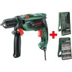 Bosch Easyimpact 550 Darbeli Matkap + 25 Parça Vidalama Ucu Seti + 15 Parça Matkap Ucu Vidalama Ucu Seti