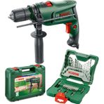 Bosch Easyimpact 600 Darbeli Matkap + X-Line 33 Parca Delme Ve Vidalama Seti
