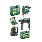 Bosch Easyimpact 600 Matkap Vidalama , Dekupaj Uç Seti Ve Çanta