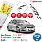 Bosch Eco Chevrolet Cruze 2009-2013 Silecek Takım