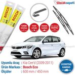 Bosch Eco Kia Ceed 2009-2011 Silecek Takımı