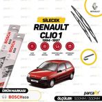 Bosch Eco Renault Clio 1 1994-1997 Silecek Takımı