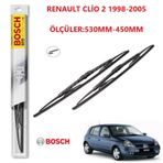 Bosch Eco Renault Clio 2 1998-2005 Silecek Takımı
