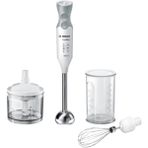 Bosch Ergomixx 600W El Blender Seti, Pratik ve Güçlü Mutfak Aleti - Ahşap - Beyaz