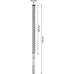 Bosch Expert 24x400x520 mm SDS Max-8X Kırıcı Delici Delme Ucu