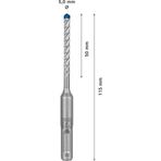 Bosch Expert 5x50x115 mm SDS Plus-7X Kırıcı Delici Delme Ucu