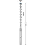 Bosch Expert Sds Max-8x Kırıcı Delici Delme Ucu 16 x 200 x 340 mm