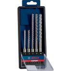Bosch Expert SDS Plus-7X Kırıcı Delici Delme Ucu Seti 5 Parça 5/6/6/8/10 mm Uzun Ömürlü Tasarım