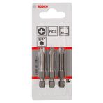 Bosch ExtraHard PZ 3x49 mm 3'lü Vidalama Ucu