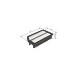 Bosch F026400445 Kia Hyundai Hava Filtresi
