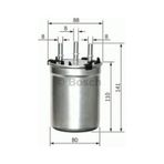 Bosch F026402834 Audi A1 1.6 Yakıt Filtresi