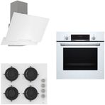 Bosch & Ferre HBF514BW1T - D064 - CS206 Beyaz 3'lü Ankastre Set