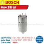 Bosch Fiat Linea 1.3 Multijet Euro 4 Mazot Filtresi