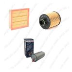 Bosch Filtre Bakım Seti Alfa Romeo Mito 1.6 JTD Dizel Start Stop olmayan araçlar Hava + Yağ f. + Yakıt Filtre Bosch