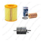 Bosch Filtre Bakım Seti Audi A6 2.0 Tfsı Benzin 2005-2011 Hava + Yağ F. + Yakıt Filtre Mahle