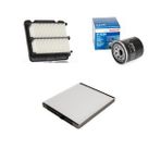Bosch Filtre Bakım Seti Chevrolet Aveo T250 T255 2008-2010 1.2 Benzinli Hava + Yağ F.+ Polen Bosch