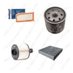 Bosch Filtre Bakım Seti Dacia Lodgy 1.5 Dci 109 Beygir K9K666 Motor Hava + Yağ F + Yakıt F. + Polen Bosch