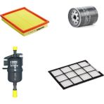 Bosch Filtre Bakım Seti Fiat Palio Benzinli 1999-2001 1.2 1.4 1.6 Hava + Yağ F + Yakıt F. + Polen Bosch
