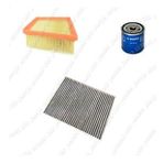 Bosch Filtre Bakım Seti Ford Fiesta 1.4 2008-2017 Benzinli Hava + Yağ F. + Polen Filtre Bosch