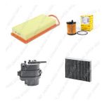 Bosch Filtre Bakım Seti Ford Fiesta 1.4 Tdcı 2003-2008 Dizel Hava + Yağ F + Yakıt F. + Polen Bosch