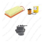 Bosch Filtre Bakım Seti Ford Fiesta 1.4 Tdcı 2003-2008 Dizel Hava + Yağ F. + Yakıt Filtre Bosch