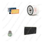 Bosch Filtre Bakım Seti Ford Transit Connect 1.8 TDCI 2002-2012 90 110 Beygir Hava + Yağ F + Yakıt F. + Polen Sardes