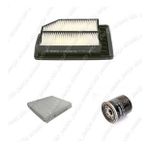 Bosch Filtre Bakım Seti Honda Cıvıc 1.8 140 Beygir 2007-2012 Hava + Yağ F. + Polen Filtre Sardes
