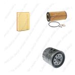 Bosch Filtre Bakım Seti Mercedes C200 D W202 75 Beygir 1993-1995 Dizel Hava + Yağ f. + Yakıt Filtre Mahle