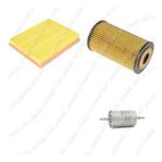 Bosch Filtre Bakım Seti Opel Astra G 1.4 2007-2009 Benzinli Hava + Yağ F. + Yakıt Filtre Bosch
