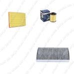 Bosch Filtre Bakım Seti Opel Corsa C 1.0 Benzin 2000-2009 Hava + Yağ F. + Polen Filtre Sardes