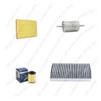 Bosch Filtre Bakım Seti Opel Corsa C 1.0 Benzin 2000-2009 Hava + Yağ F + Yakıt F. + Polen Sardes