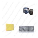 Bosch Filtre Bakım Seti Opel Corsa C 1.4 Benzin 2003-2006 Z14XE Motor Hava + Yağ f. + Polen Filtre Sardes