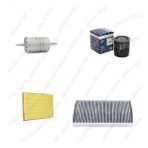 Bosch Filtre Bakım Seti Opel Corsa C 1.4 Benzin 2003-2006 Z14XE Motor Hava + Yağ F + Yakıt F. + Polen Bosch
