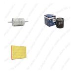 Bosch Filtre Bakım Seti Opel Corsa C 1.4 Benzin 2003-2006 Z14XE Motor Hava + Yağ f. + Yakıt Filtre Bosch