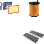 Bosch Filtre Bakım Seti Peugeot 301 1.6 Bluehdı Dizel 92 Beygir Hava + Yağ F. + Polen Filtre Sion