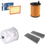 Bosch Filtre Bakım Seti Peugeot 301 1.6 Bluehdı Dizel 92 Beygir Hava + Yağ F + Yakıt F. + Polen Sion