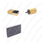 Bosch Filtre Bakım Seti Peugeot 306 1.4 Benzinli 75 Beygir Motor noya kadar 4717577 Hava + Yağ f. + Polen Filtre Sardes