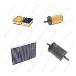 Bosch Filtre Bakım Seti Peugeot 306 1.4 Benzinli 75 Beygir Motor noya kadar 4717577 Hava + Yağ F + Yakıt F. + Polen Bosch