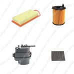 Bosch Filtre Bakım Seti Peugeot Bipper 1.4 Hdı Dizel Hava + Yağ F + Yakıt F. + Polen Sardes