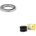 Bosch Filtre Bakım Seti Renault Clio I 1.4 Benzin 75 Beygir 1991-1998 Hava + Yağ Filtre