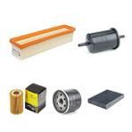 Bosch Filtre Bakım Seti Renault Clio Iı 1.2 Benzinli 1998-2009 Hava + Yağ F.+ Yakıt Filtre + Polen Sardes