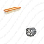 Bosch Filtre Bakım Seti Renault Clio Iıı 1.2 Benzinli 2005-2011 Hava + Yağ Filtre
