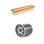 Bosch Filtre Bakım Seti Renault Clio Iıı 1.2 Benzinli 2006-2012 Hava + Yağ Filtre