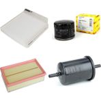 Bosch Filtre Bakım Seti Renault Clio Iıı 1.4 16V 2005-2012 Hava + Yağ + Yakıt Filtre + Polen Sardes