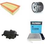 Bosch Filtre Bakım Seti Renault Clio III 1.5 DCI Dizel 2005-2011 Hava + Yağ F + Yakıt F. + Polen Filtron