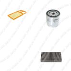 Bosch Filtre Bakım Seti Seat Leon 1.6 16v 1999-2006 Aus Motor Hava + Yağ F. + Polen Filtre Bosch