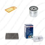 Bosch Filtre Bakım Seti Seat Leon 1.6 16v 1999-2006 Aus Motor Hava + Yağ F + Yakıt F. + Polen Bosch